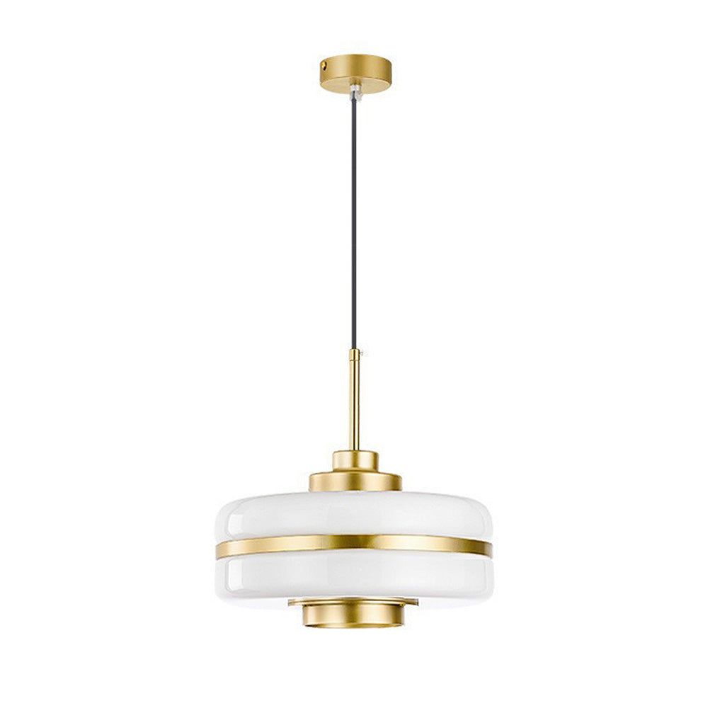 Nordisk Luksus Glaspendel – Elegant Loftlampe til Spisestue, Køkken og Stue