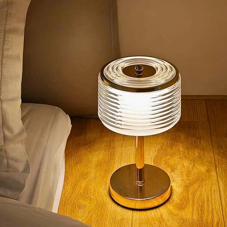 LumiRing – Moderne LED Ring Bordlampe i Elegant Design til Stue og Soveværelse
