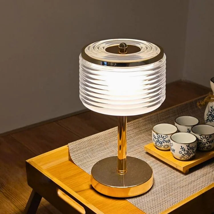 LumiRing – Moderne LED Ring Bordlampe i Elegant Design til Stue og Soveværelse