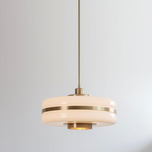Nordisk Luksus Glaspendel – Elegant Loftlampe til Spisestue, Køkken og Stue