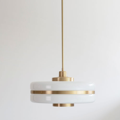 Nordisk Luksus Glaspendel – Elegant Loftlampe til Spisestue, Køkken og Stue