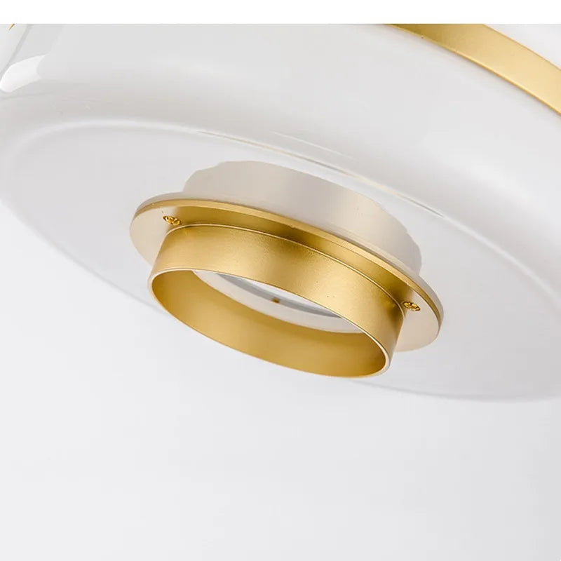 Nordisk Luksus Glaspendel – Elegant Loftlampe til Spisestue, Køkken og Stue