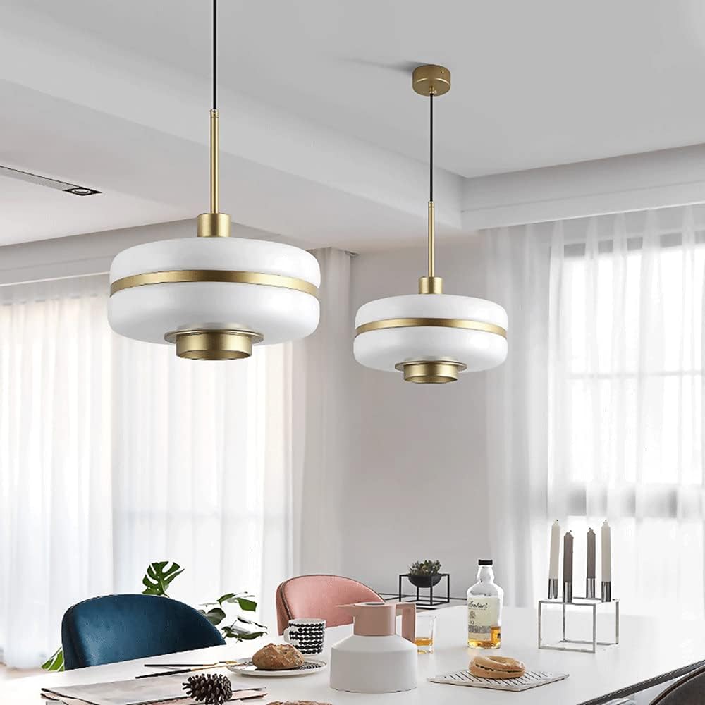 Nordisk Luksus Glaspendel – Elegant Loftlampe til Spisestue, Køkken og Stue