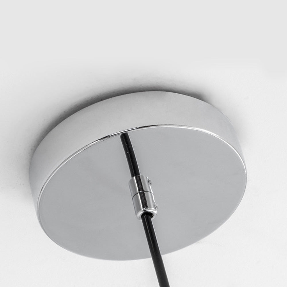Bauhaus – Vintage Pendellampe i Kaffefarvet Glas til Spisestue og Stue