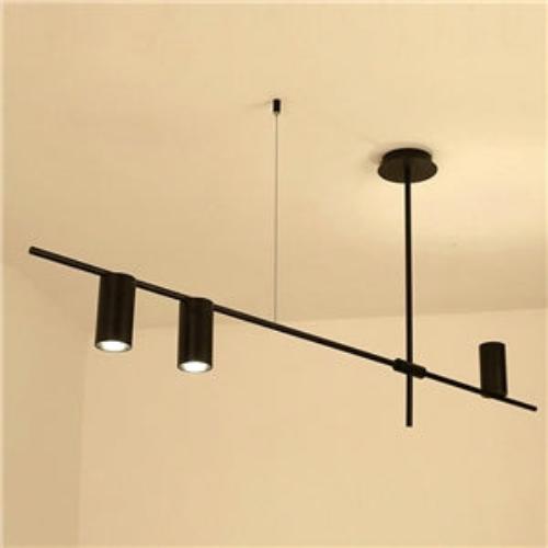 Noreen moderne lysekrone med lang liner – Elegant stilfuld loftslampe til stue, køkken og spisestue