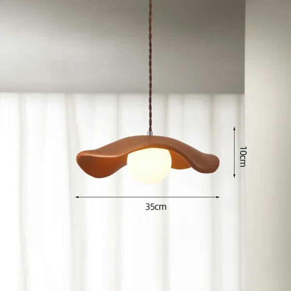 Lotusblad Loftslampe – Bring Naturlig Elegance ind i dit Spiseområde