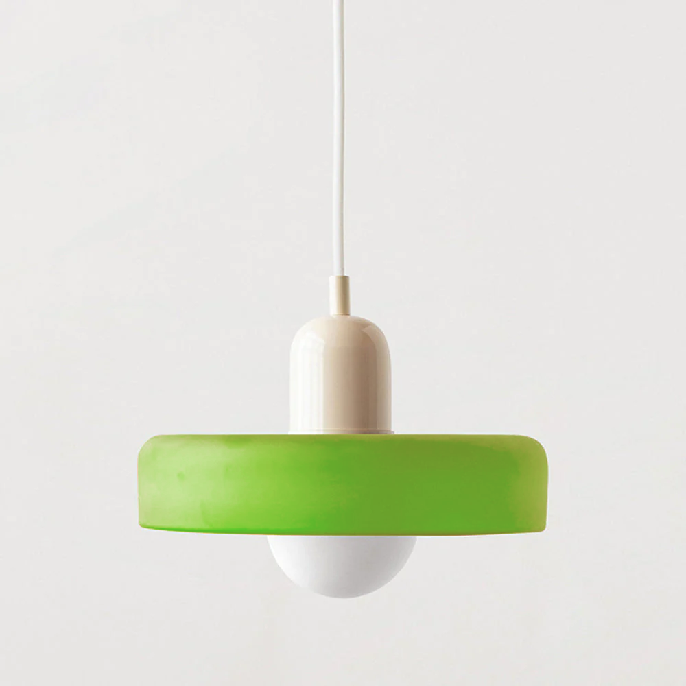 Bauhaus ColorGlass – Pendellampe i Farvet Glas med Ikonisk Bauhaus Design til Moderne Indretning