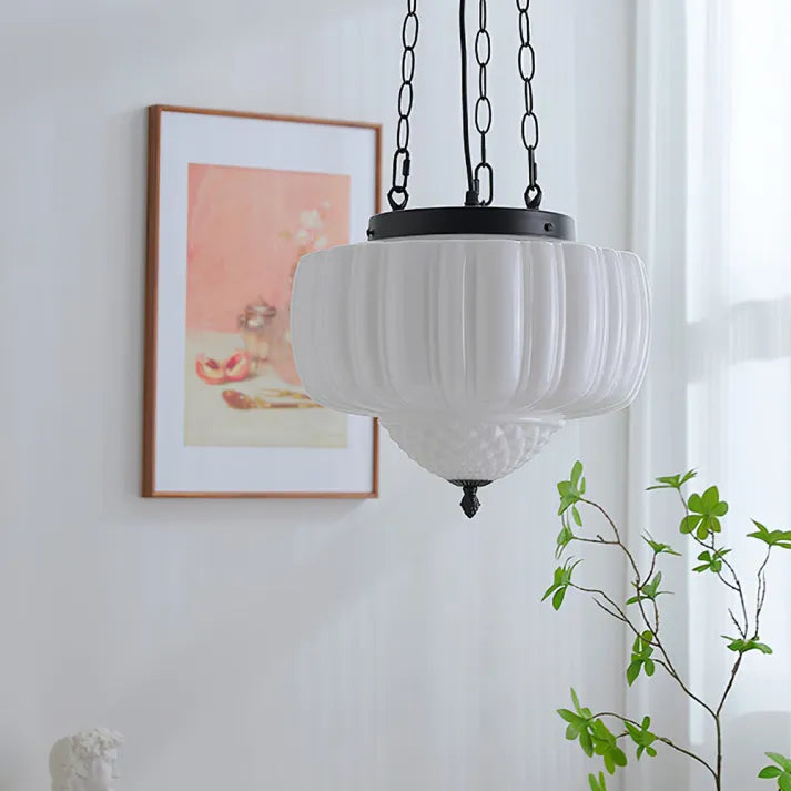 Minimal White – Moderne Hvid Pendellampe i Stilrent Design til Spisestue og Stue