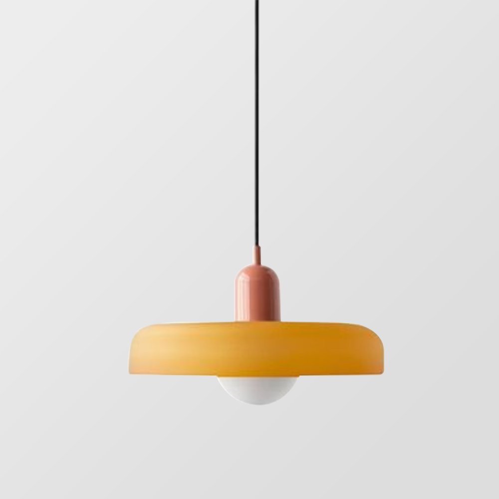 Bauhaus ColorGlass – Pendellampe i Farvet Glas med Ikonisk Bauhaus Design til Moderne Indretning