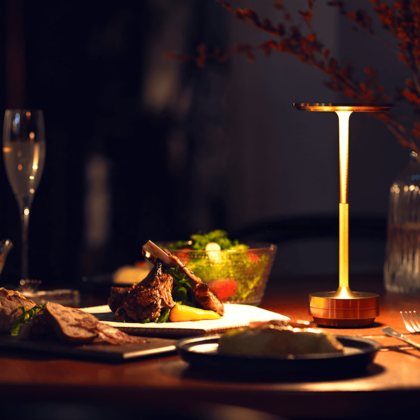 AmbiGlow Light – Trådløst Genopladeligt Stemningslys til Hyggebelysning i Hjem, Have og Terrasse