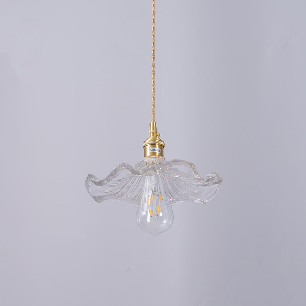 Hibiscus Glow – Elegant Lampe med Blomsterdesign til Romantisk og Dekorativ Indretning