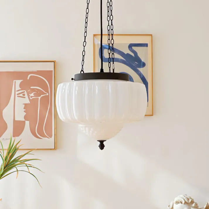 Minimal White – Moderne Hvid Pendellampe i Stilrent Design til Spisestue og Stue