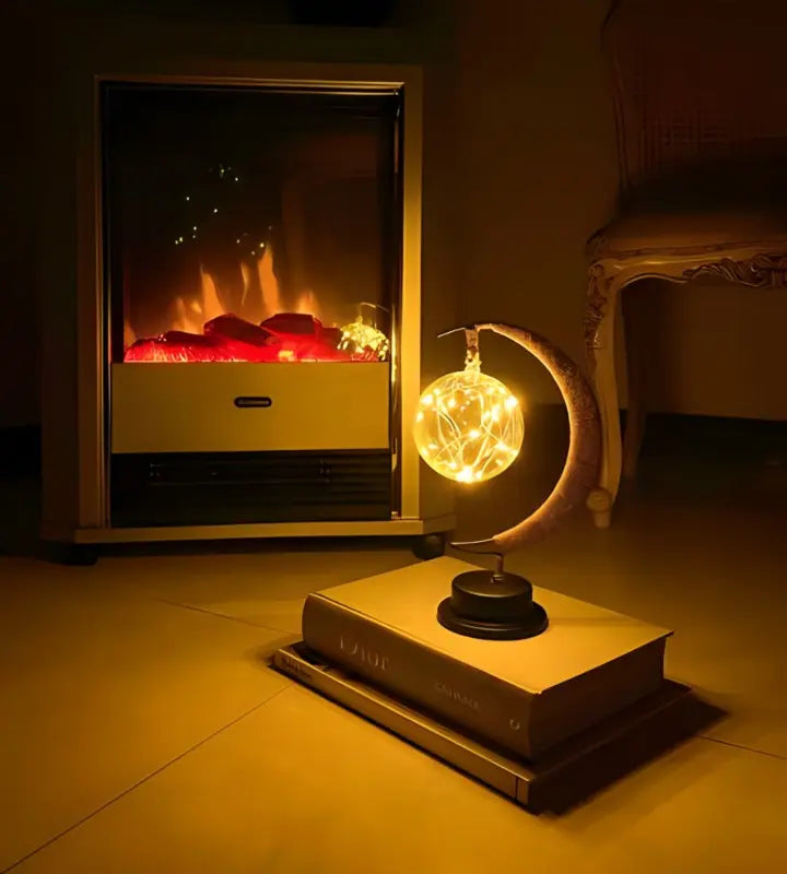 Enchanted Moon – Dekorativ Månelampe med Magisk Glød til Hygge og Stemningsfuld Indretning