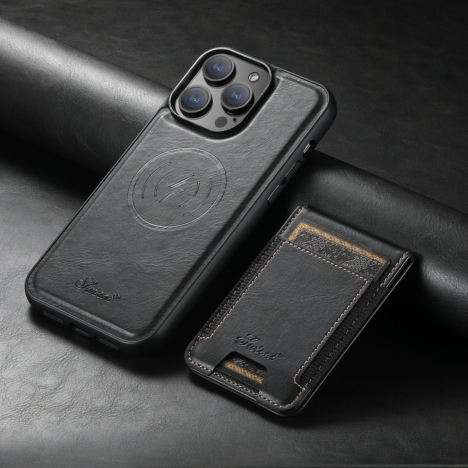 LuxLeather Etui - Elegant Læder Telefonatui med MagSafe