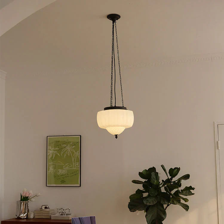 Minimal White – Moderne Hvid Pendellampe i Stilrent Design til Spisestue og Stue