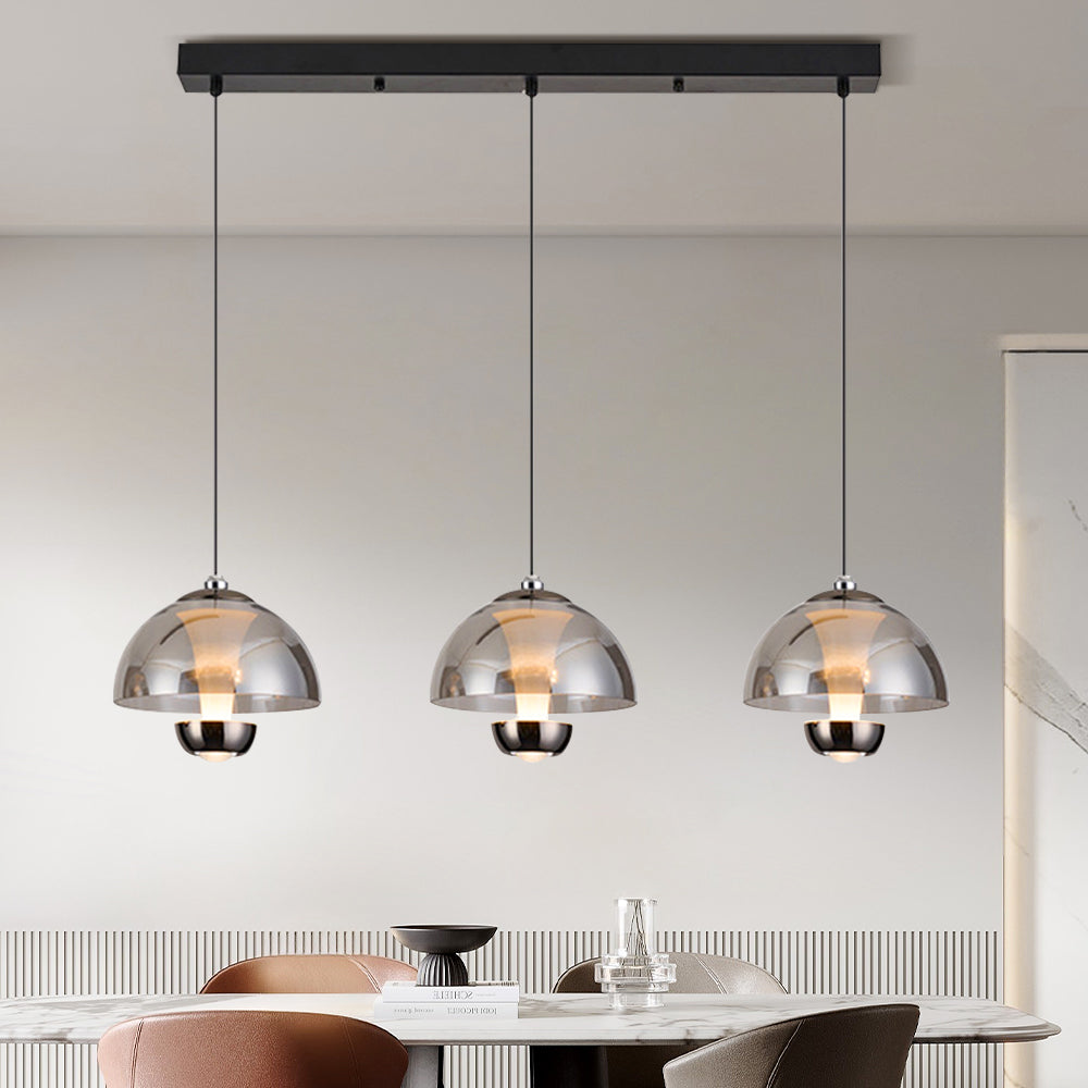 ScandiLight – Nordisk Køkkenpendel med 3 Lys i Moderne og Elegant Design