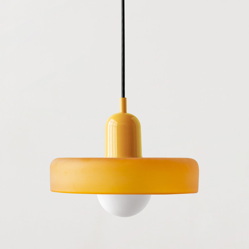 Bauhaus ColorGlass – Pendellampe i Farvet Glas med Ikonisk Bauhaus Design til Moderne Indretning