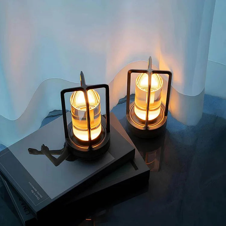 Klarako CrystalGlow – Elegant Krystallanterne til Stemningsfuld Belysning Inde og Ude