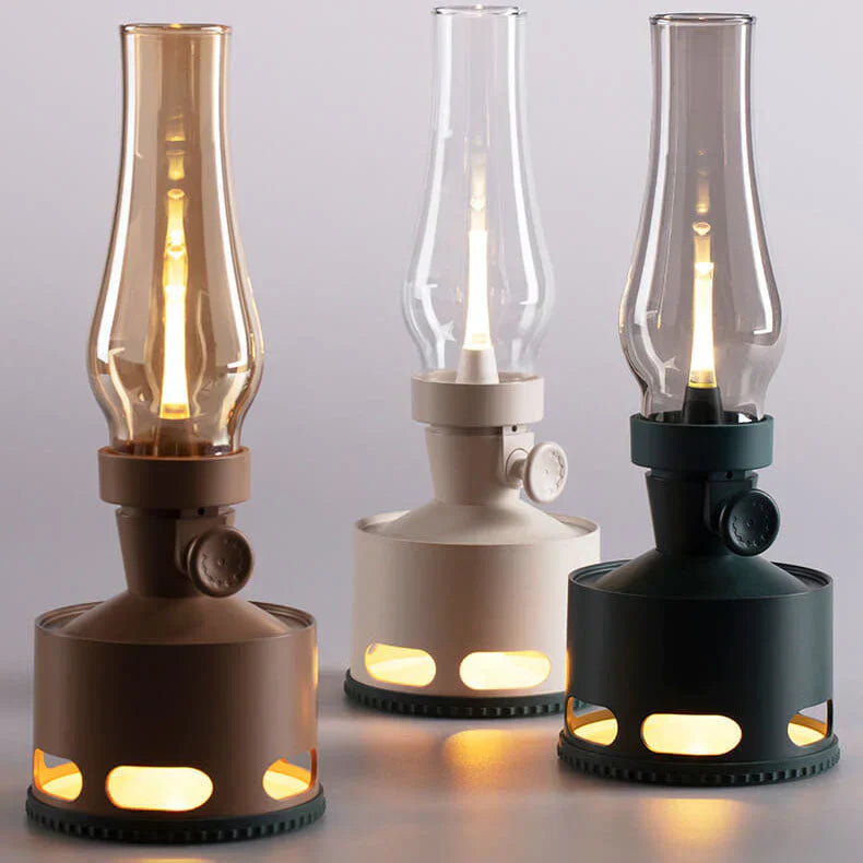 VintageGlow – LED Lanterne i Retro Design til Hygge og Udendørs Stemning