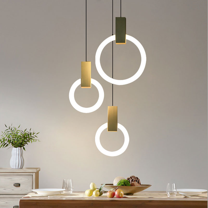 Nordic Ring – Moderne LED Pendellampe i Nordisk Design til Spisestue og Stue