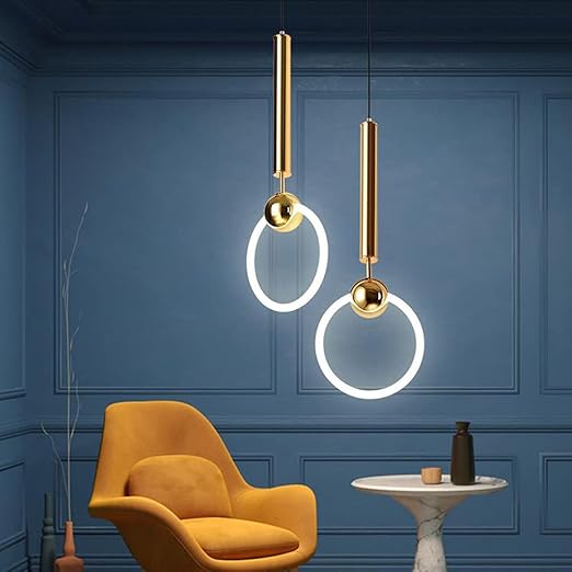 Nordic Simple – Enkel LED Pendellampe i Moderne Nordisk Design til Spisestue og Stue