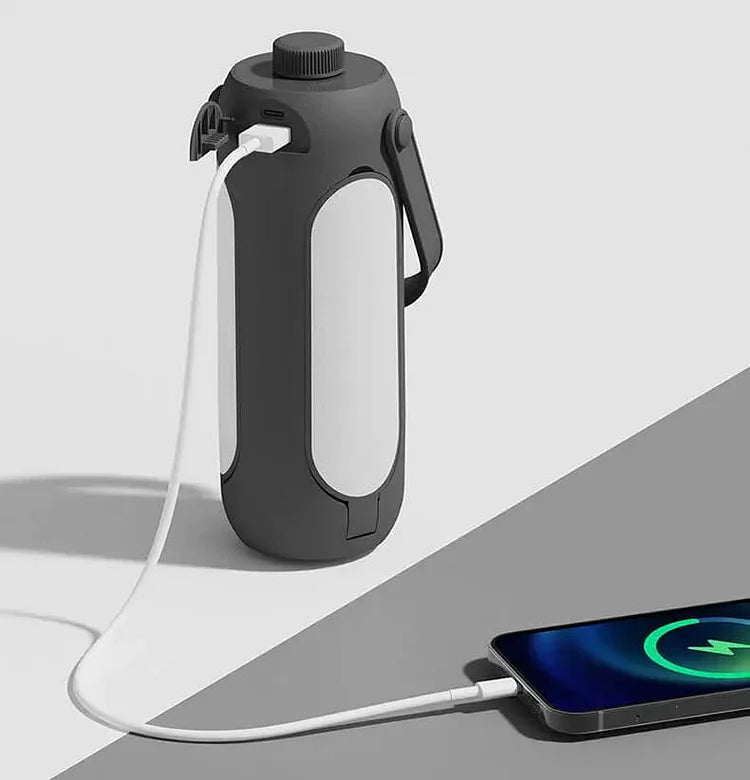 Udendørs bærbar campinglanterne – Praktisk LED lampe til have, terrasse og camping