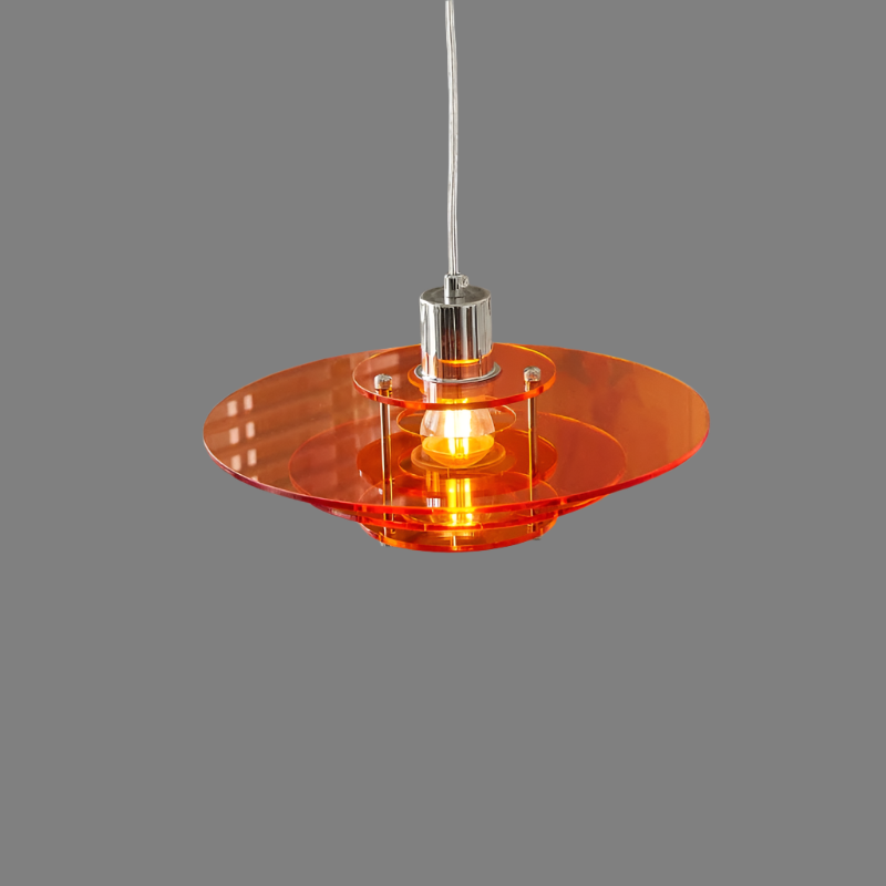 UFO Vintage – Moderne Pendellampe i Retro UFO-Design til Spisestue og Stue