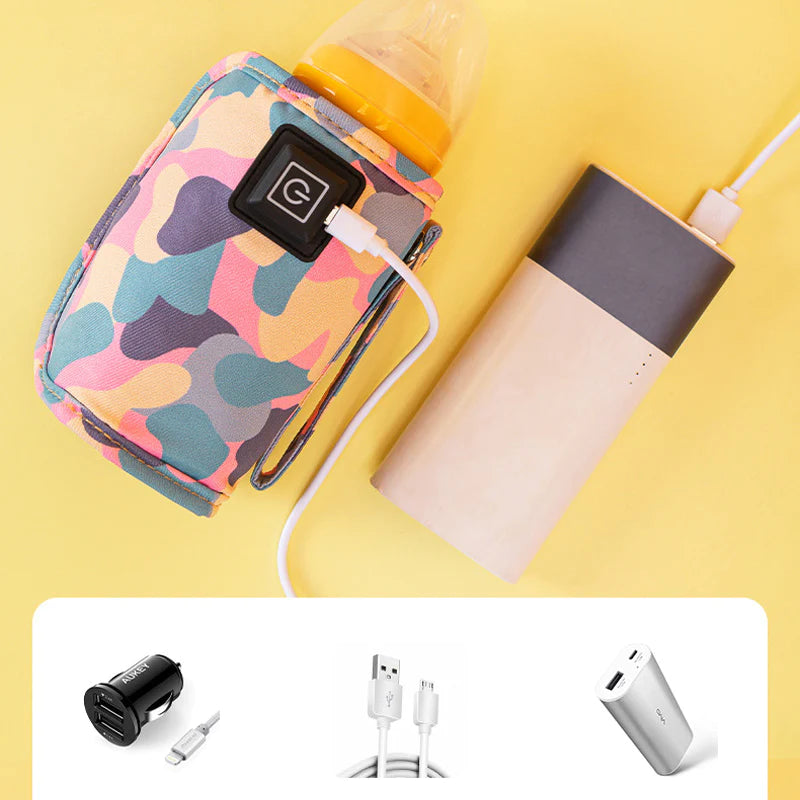 Bærbar USB Mælkvarmer - Varm din mælk overalt!