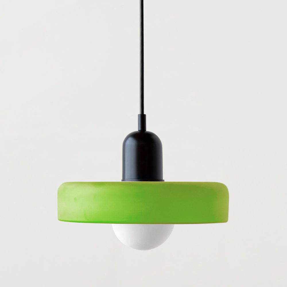 Bauhaus ColorGlass – Pendellampe i Farvet Glas med Ikonisk Bauhaus Design til Moderne Indretning