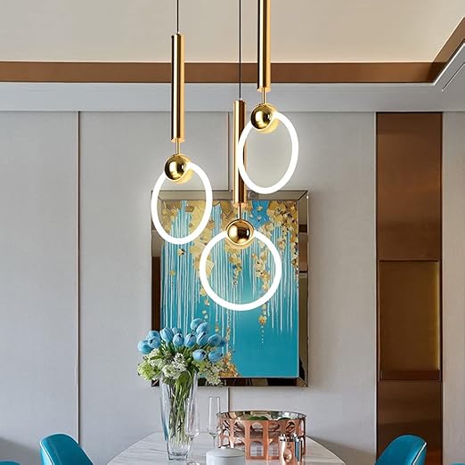 Nordic Simple – Enkel LED Pendellampe i Moderne Nordisk Design til Spisestue og Stue