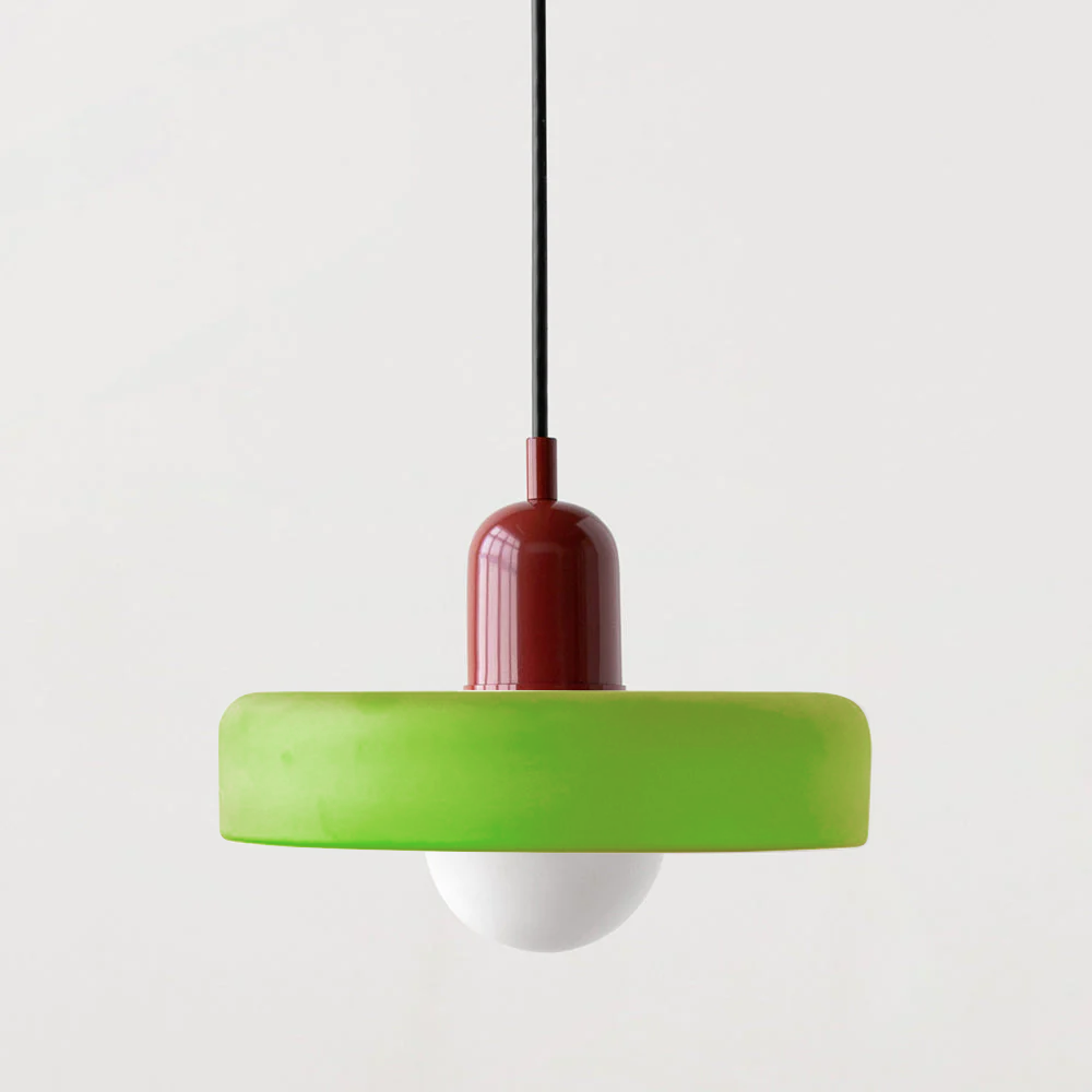 Bauhaus ColorGlass – Pendellampe i Farvet Glas med Ikonisk Bauhaus Design til Moderne Indretning