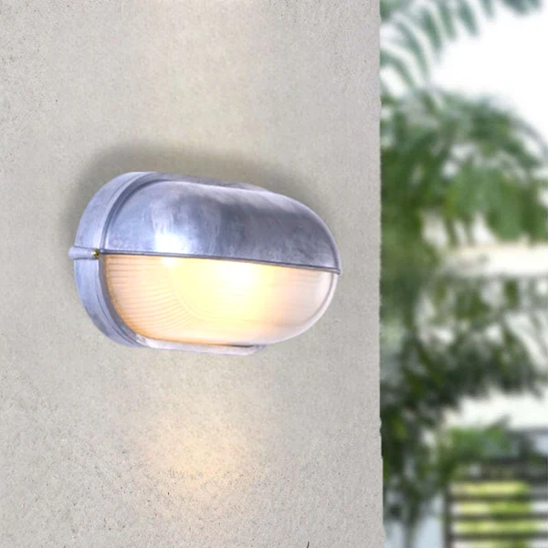 Modernisme AquaGlow – Vandtæt Udendørs Væglampe i Elegant Moderne Design til Facade og Terrasse