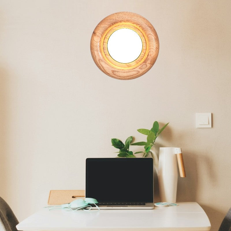 Orbitus Glow – Moderne Væglampe i Elegant Design til Stilfuld Belysning Inde og Ude