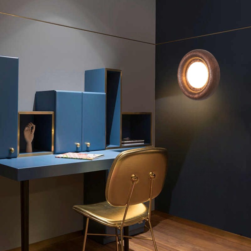 Orbitus Glow – Moderne Væglampe i Elegant Design til Stilfuld Belysning Inde og Ude