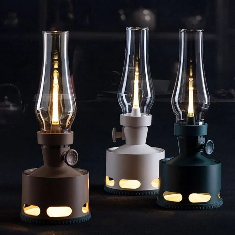 VintageGlow – LED Lanterne i Retro Design til Hygge og Udendørs Stemning