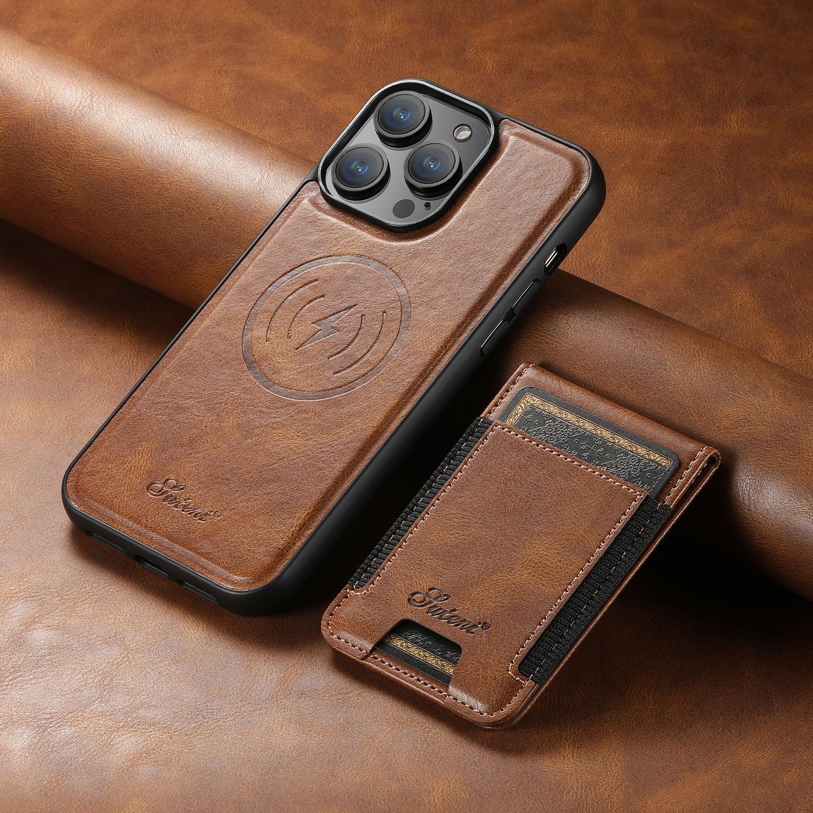 LuxLeather Etui - Elegant Læder Telefonatui med MagSafe