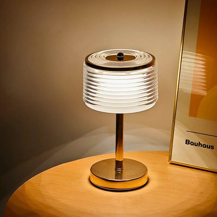 LumiRing – Moderne LED Ring Bordlampe i Elegant Design til Stue og Soveværelse
