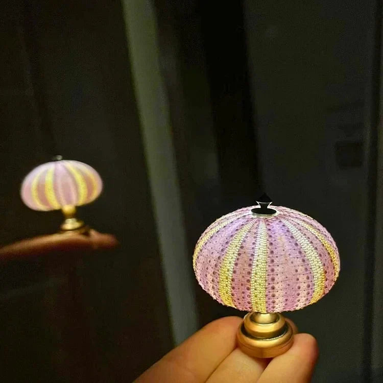 SeaUrchin Light – Kreativt DIY Natlys i Søpindsvin Design til Unik og Dekorativ Belysning