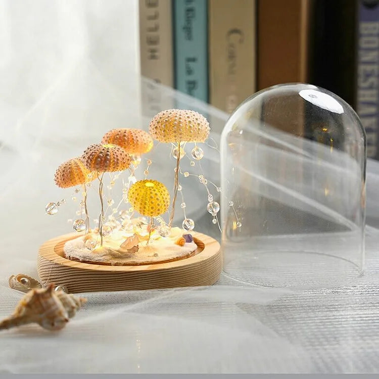 SeaUrchin Light – Kreativt DIY Natlys i Søpindsvin Design til Unik og Dekorativ Belysning