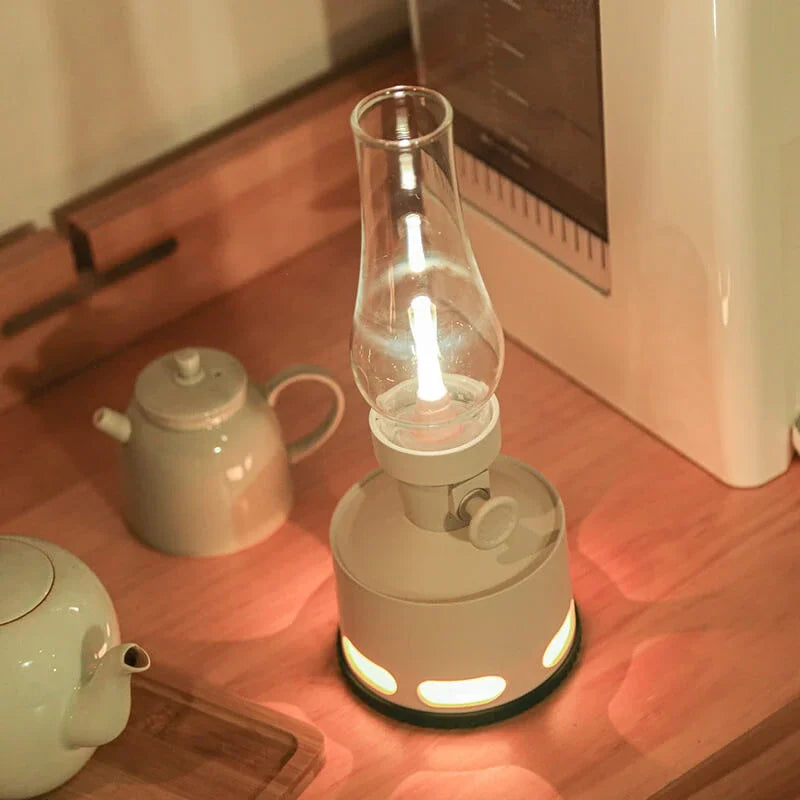VintageGlow – LED Lanterne i Retro Design til Hygge og Udendørs Stemning