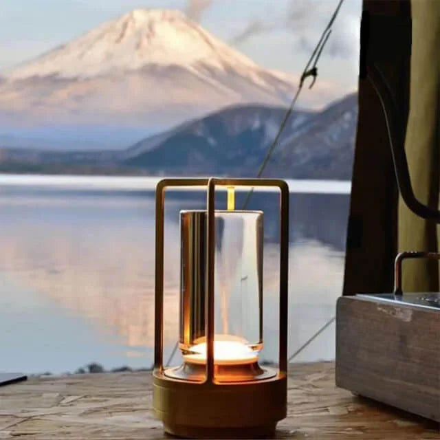 Klarako CrystalGlow – Elegant Krystallanterne til Stemningsfuld Belysning Inde og Ude