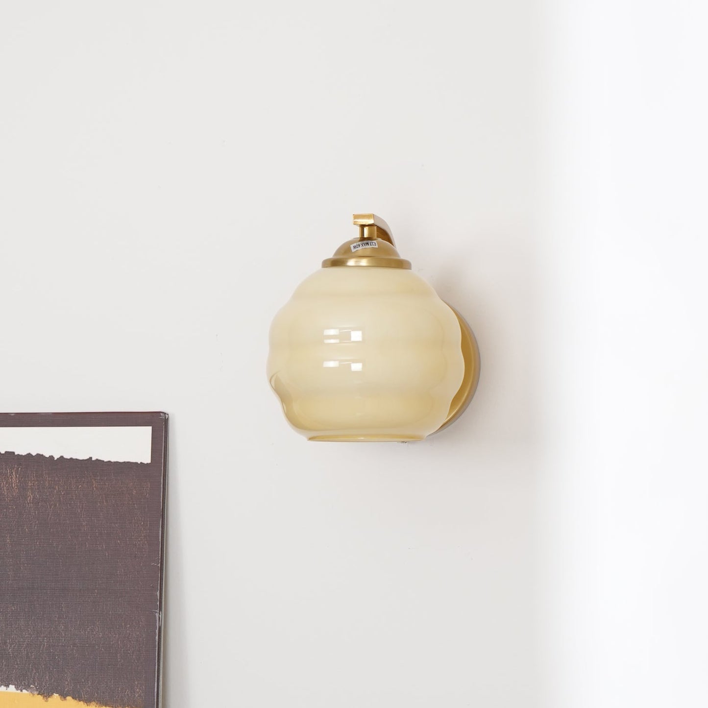 DecoLuxe Glow – Vintage Væglampe i Elegant Art Deco Design til Klassisk og Moderne Indretning