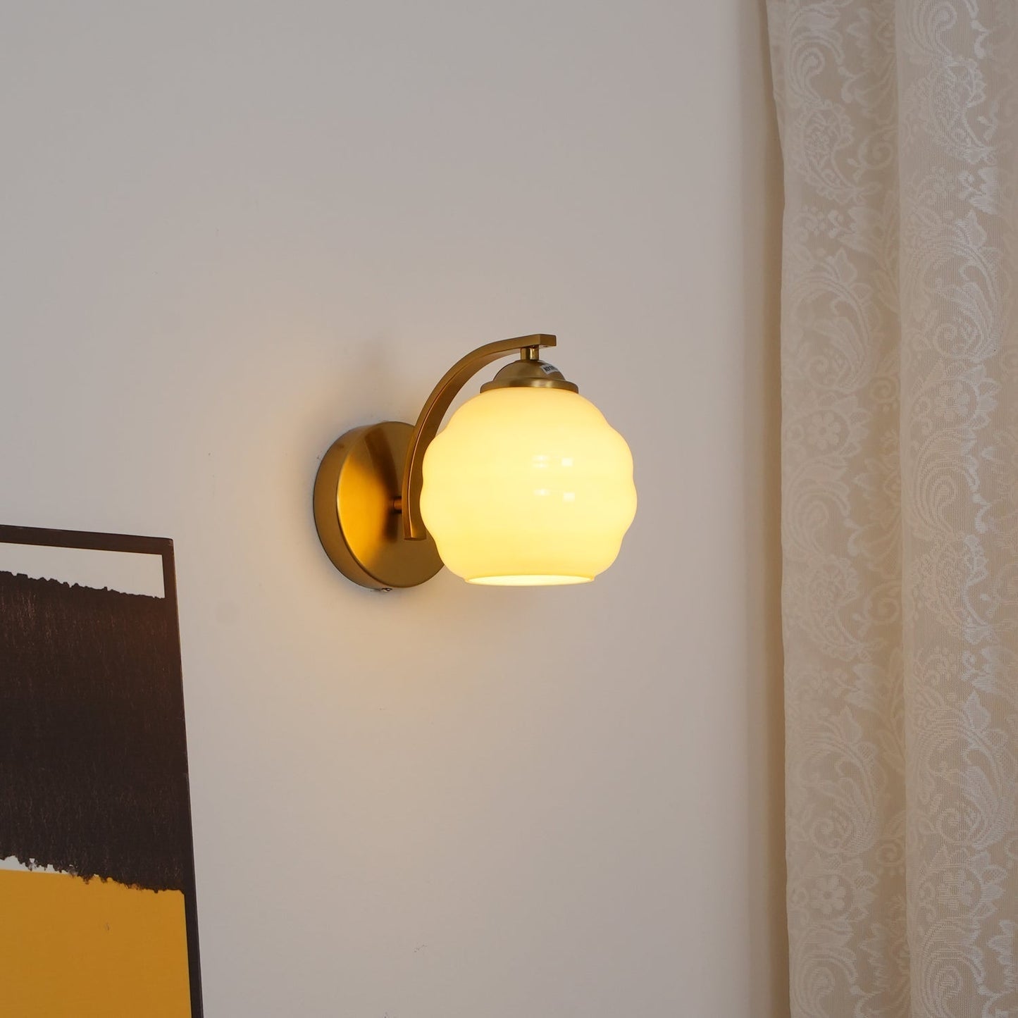 DecoLuxe Glow – Vintage Væglampe i Elegant Art Deco Design til Klassisk og Moderne Indretning