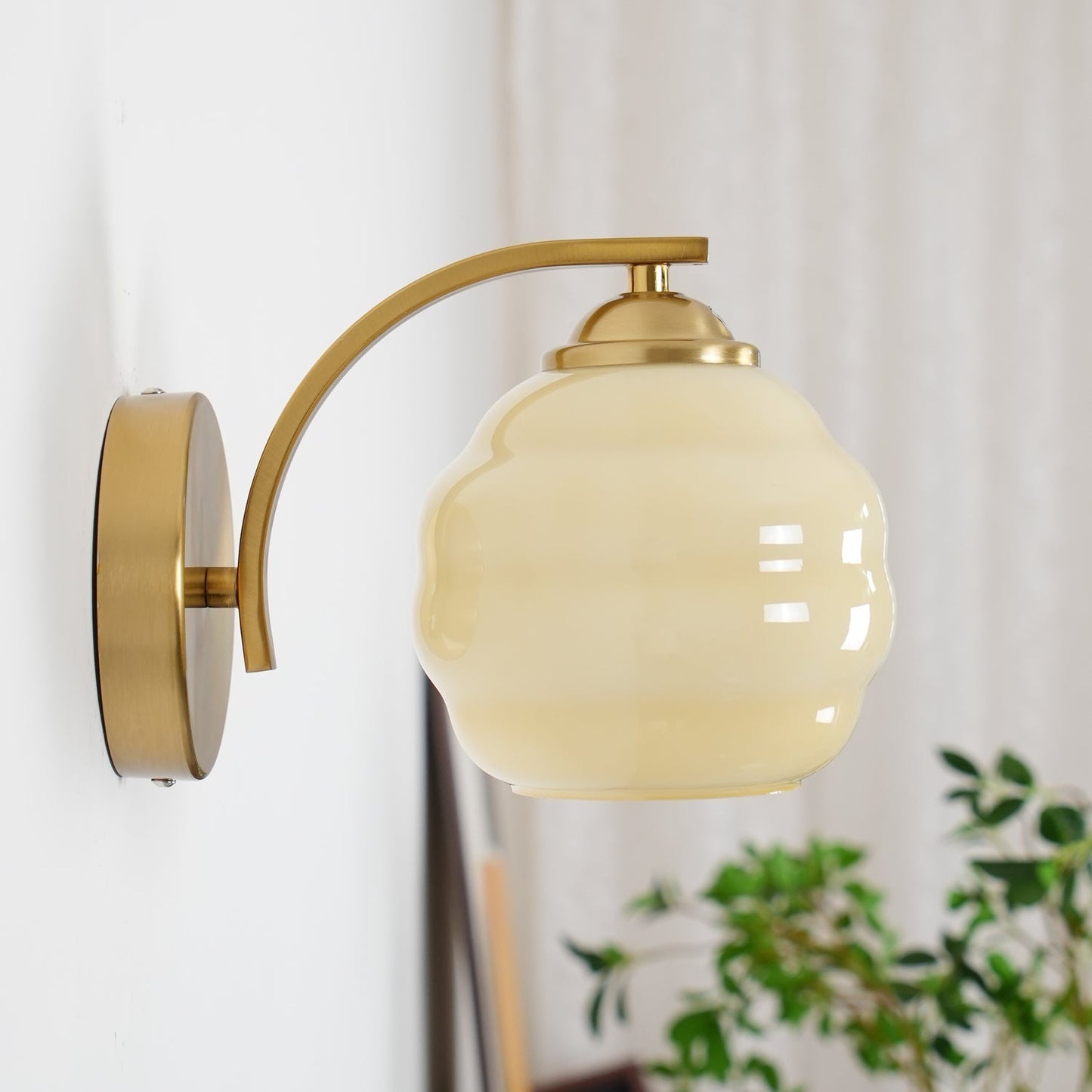 DecoLuxe Glow – Vintage Væglampe i Elegant Art Deco Design til Klassisk og Moderne Indretning