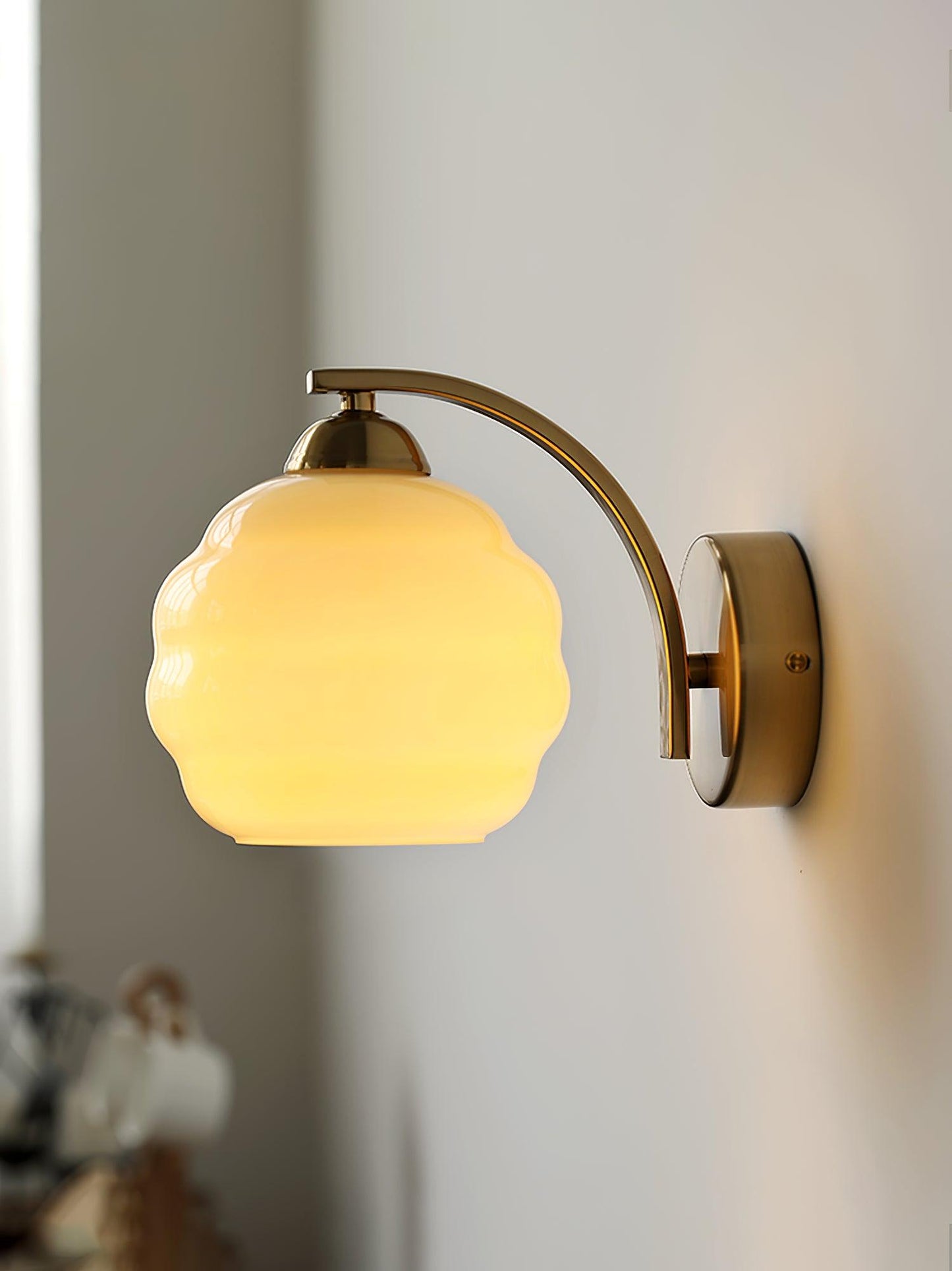 DecoLuxe Glow – Vintage Væglampe i Elegant Art Deco Design til Klassisk og Moderne Indretning