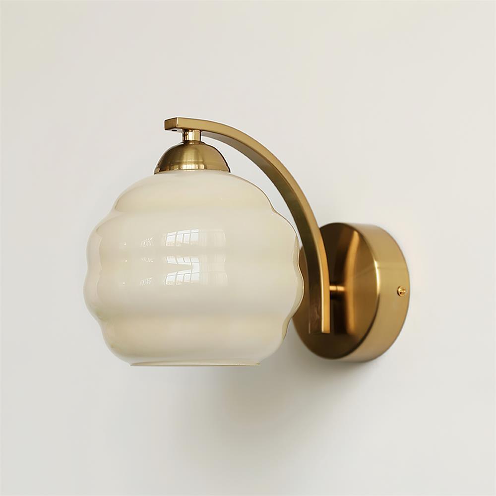 DecoLuxe Glow – Vintage Væglampe i Elegant Art Deco Design til Klassisk og Moderne Indretning