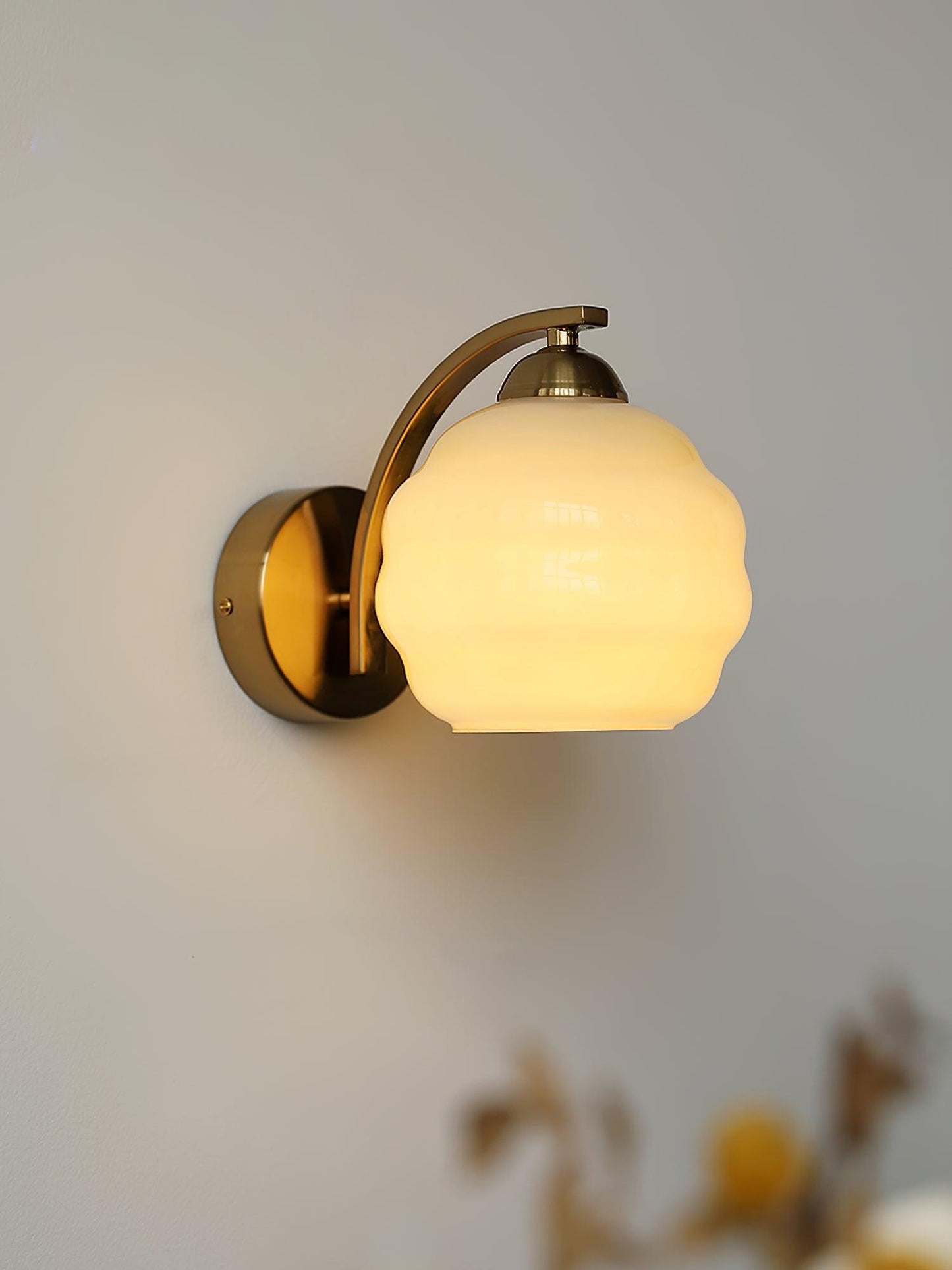 DecoLuxe Glow – Vintage Væglampe i Elegant Art Deco Design til Klassisk og Moderne Indretning