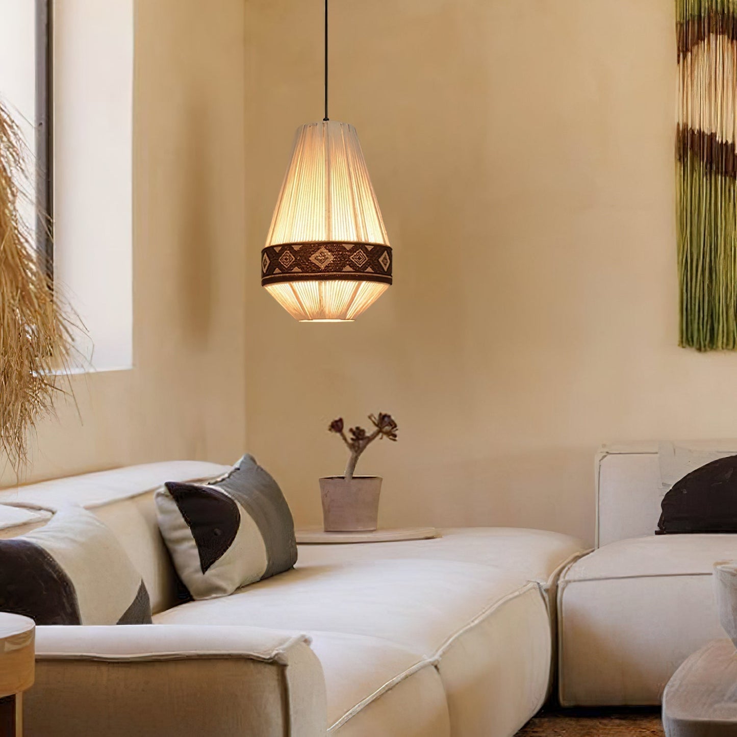 BohoLight – Pendellampe med Frynser i Boheme Design til Stue og Spisestue