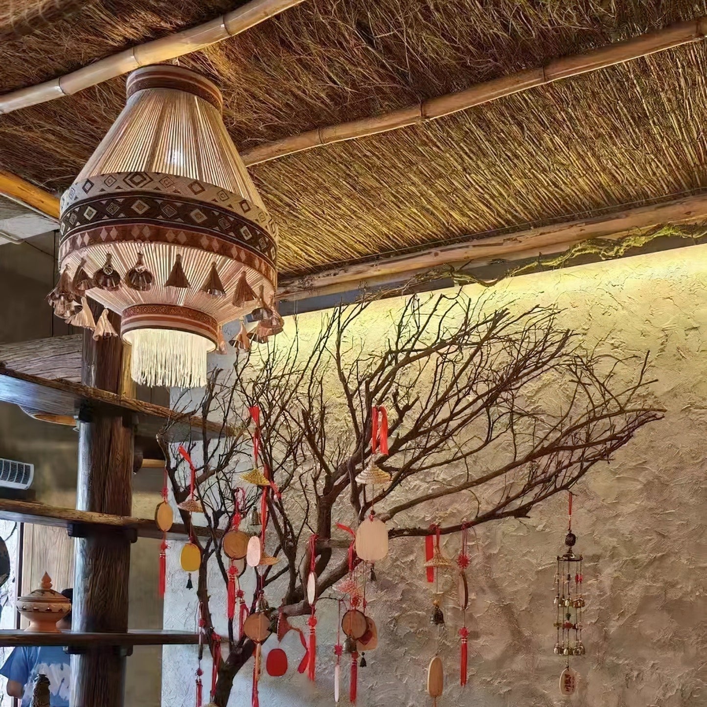 BohoLight – Pendellampe med Frynser i Boheme Design til Stue og Spisestue
