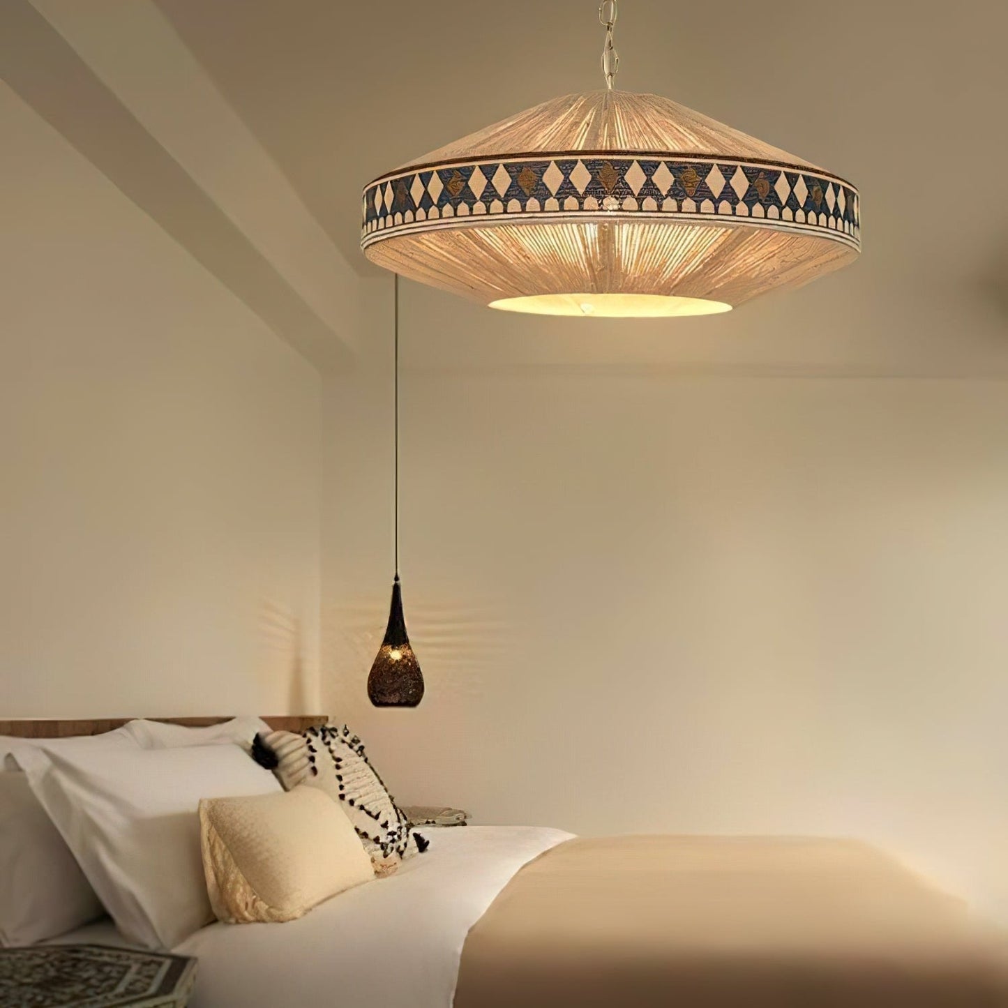 BohoLight – Pendellampe med Frynser i Boheme Design til Stue og Spisestue